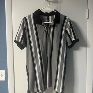 AERO Striped Polo